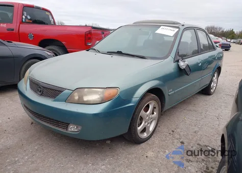 2002 Mazda Protege Dx/Es/Lx from USA, damaged, VIN JM1BJ225121592810